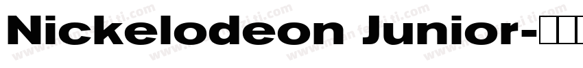 Nickelodeon Junior字体转换